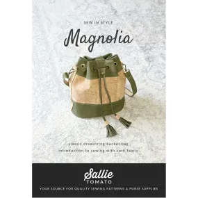 Magnolia Drawstring Bucket Bag Pattern