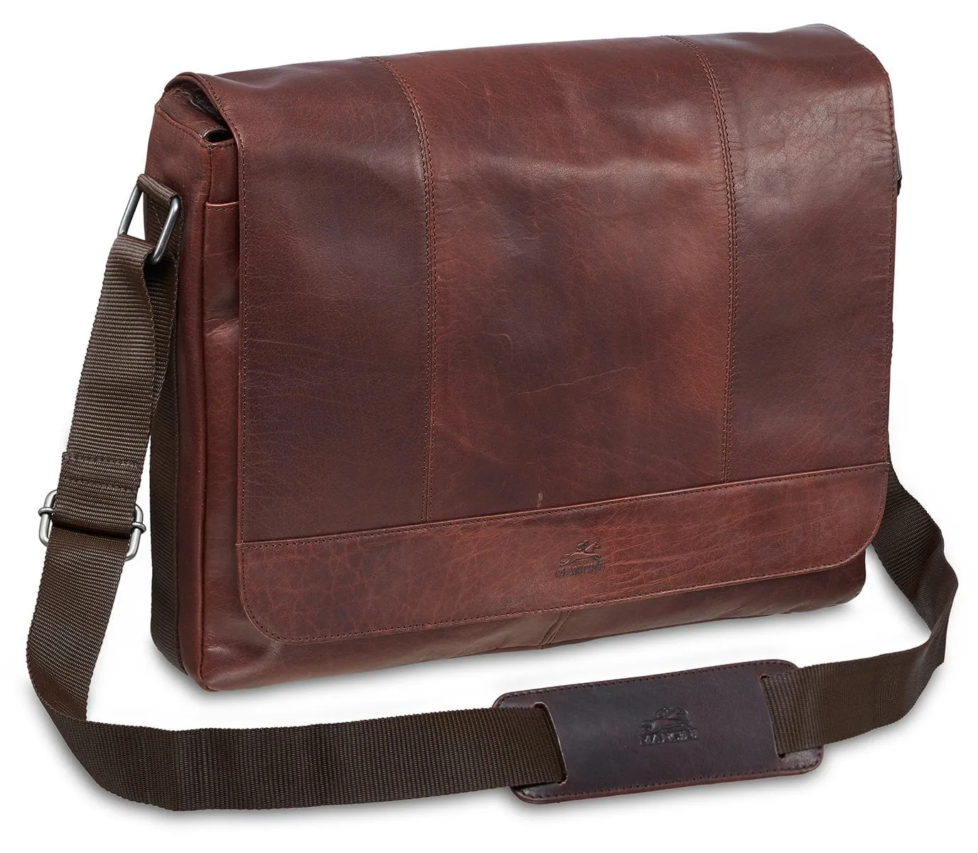 Mancini BUFFALO Messenger Bag for 15'' Laptop / Tablet