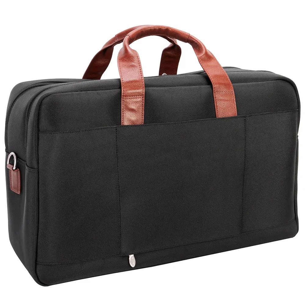 McKlein 21" Nylon Two-tone Dual-Compartment Laptop Duffel