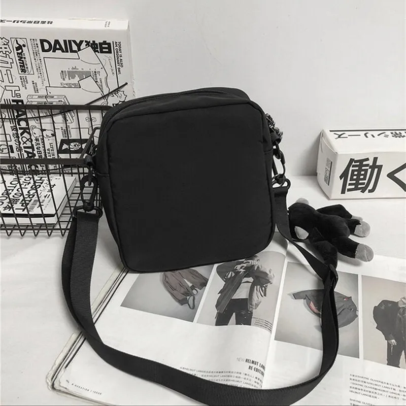 Men Nylon Hip-hop Brethable All-match Crossbody Bag Shoulder