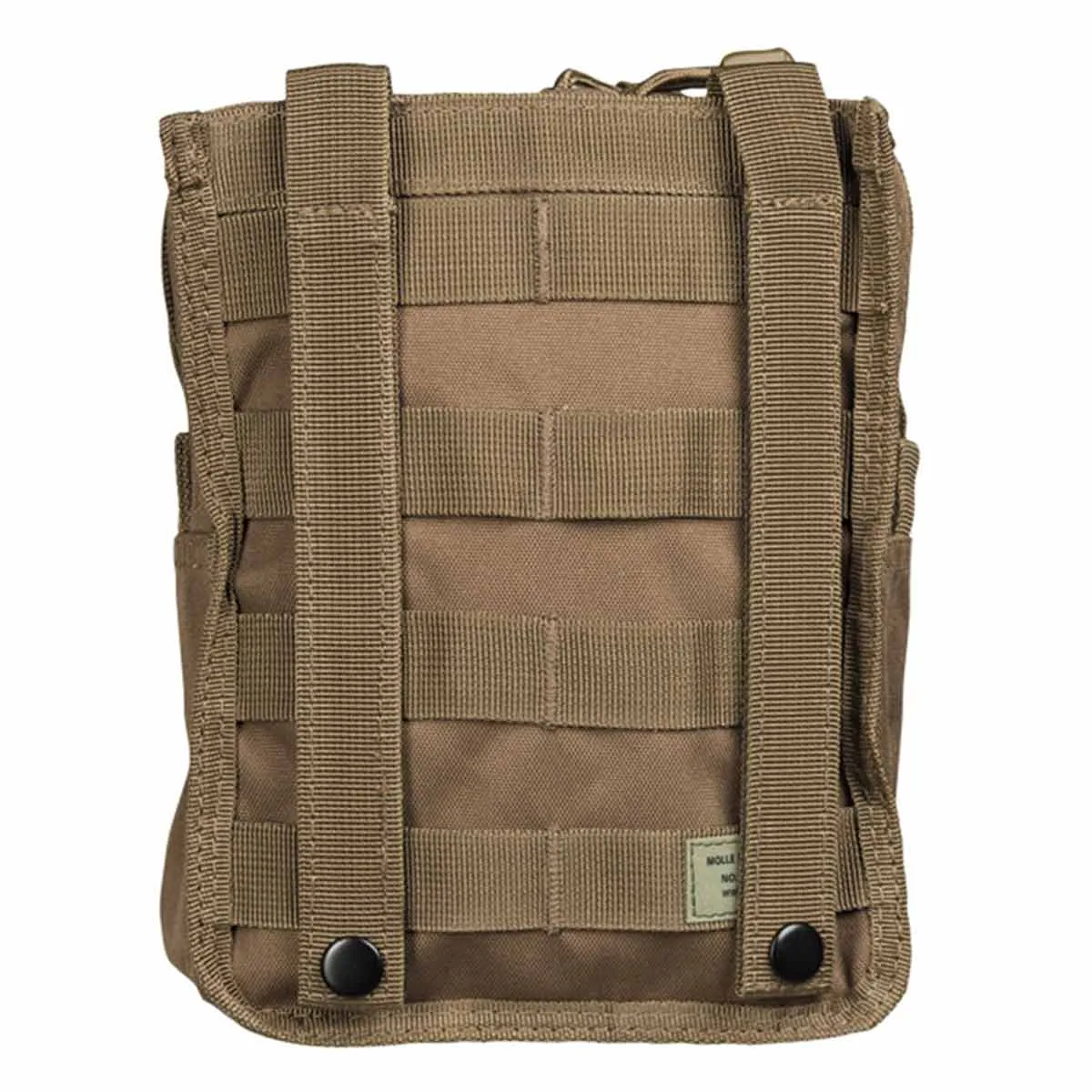 Mil-Tec Large Zipped MOLLE Belt Pouch Dark Coyote