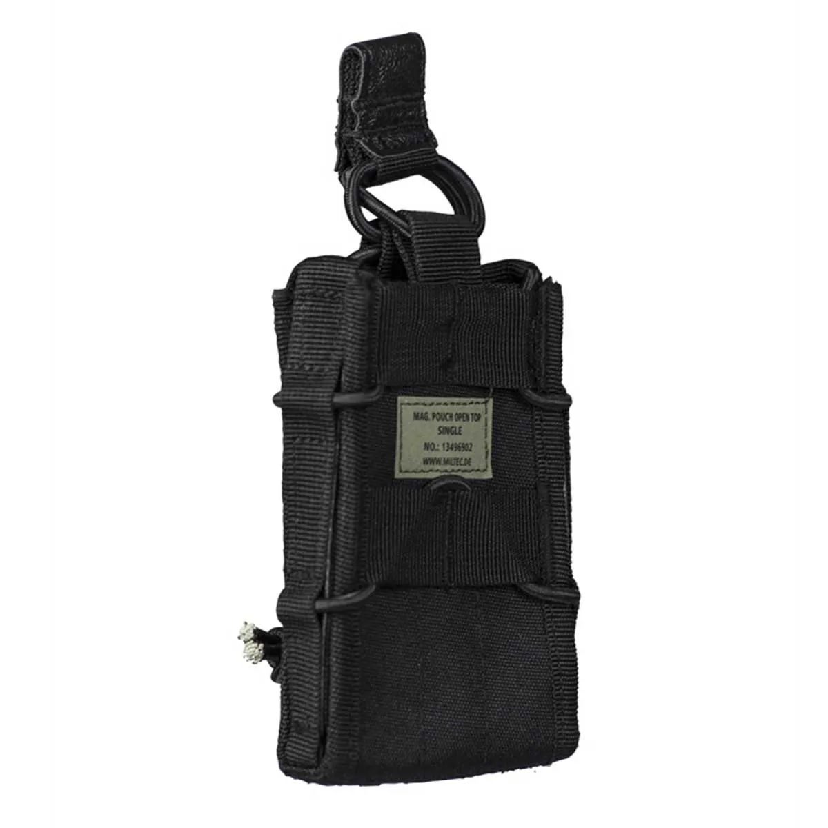 Mil-Tec Open top Single Ammo Pouch Black