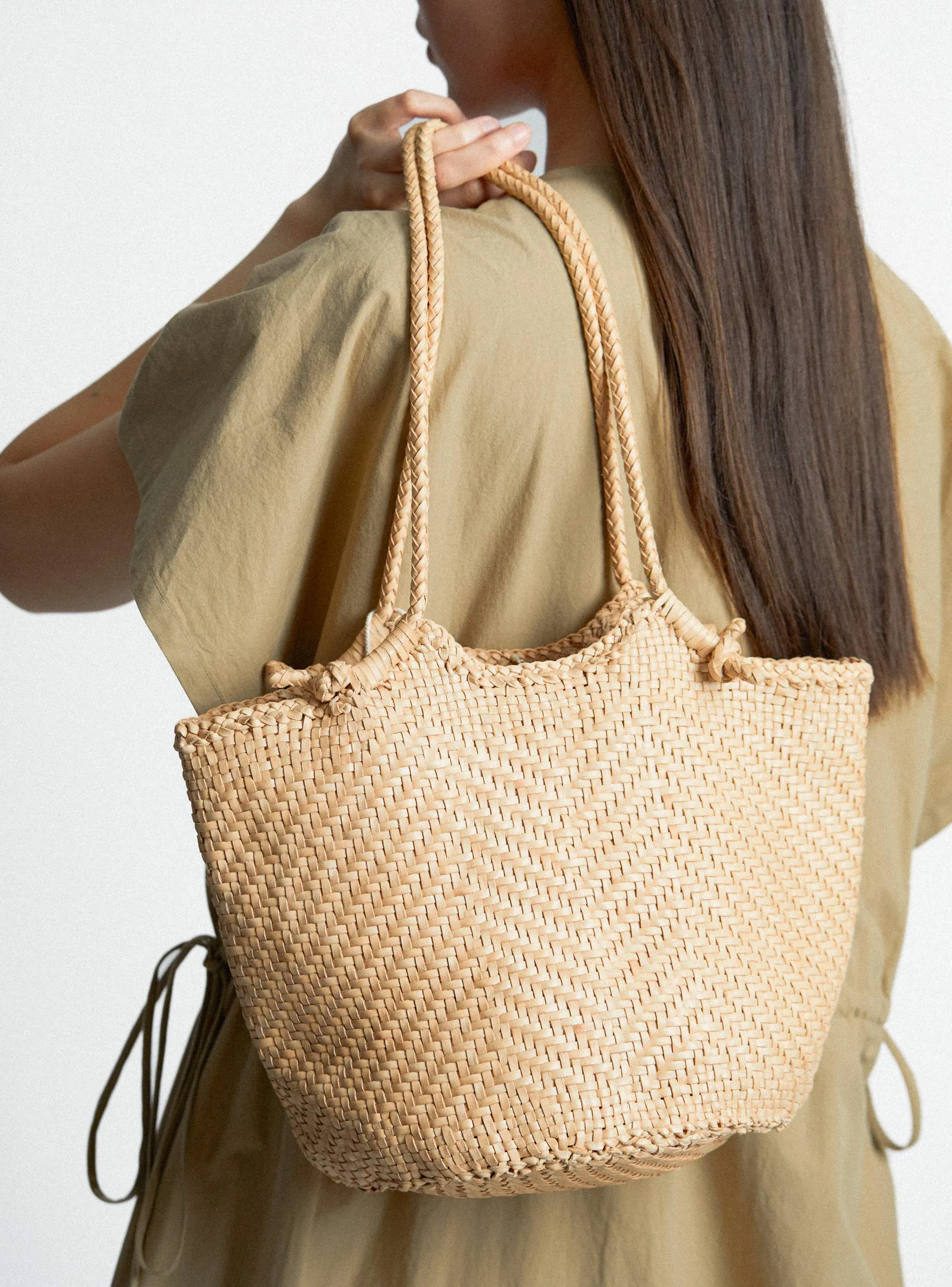 Minga Bucket Bag Natural