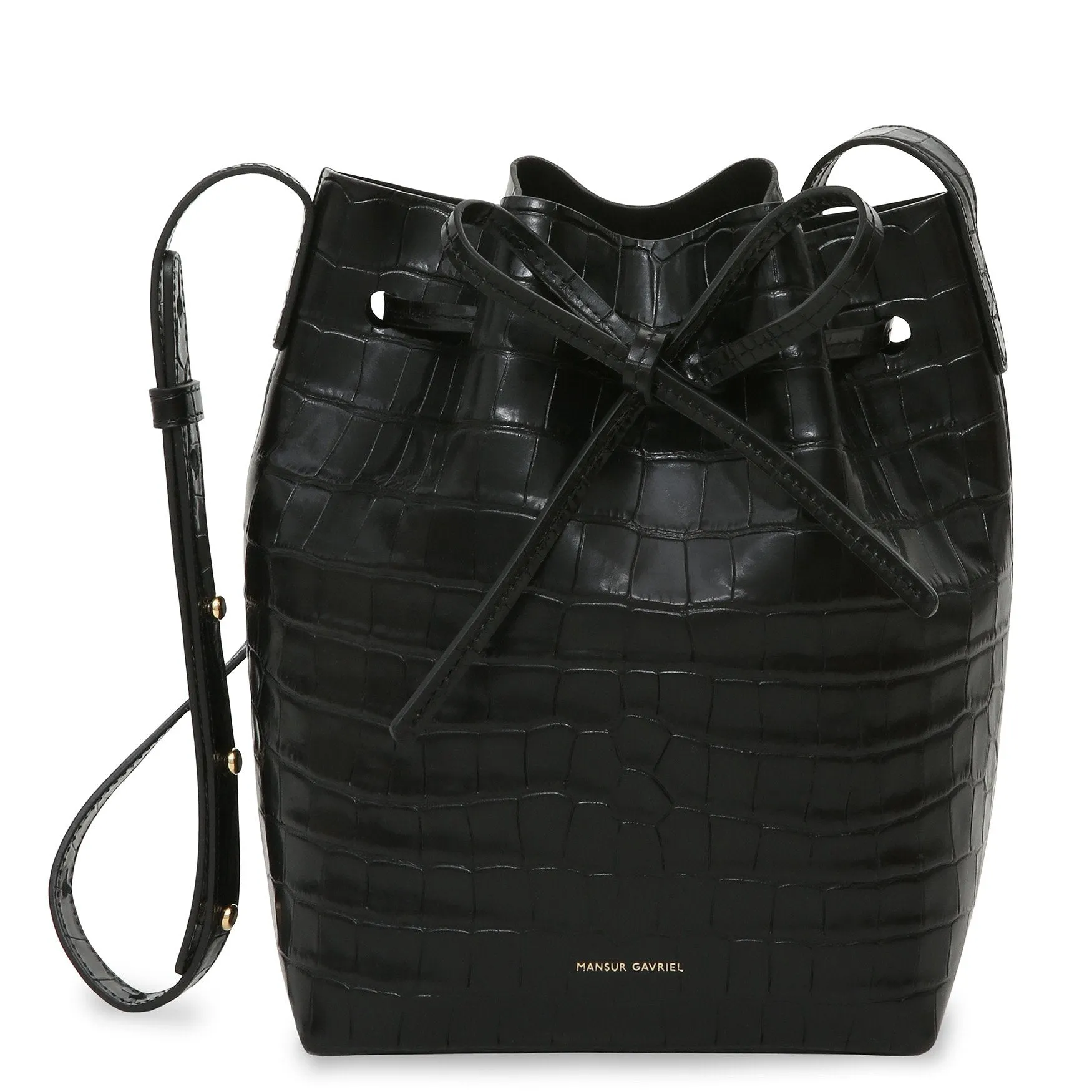 Mini Bucket Bag - Black