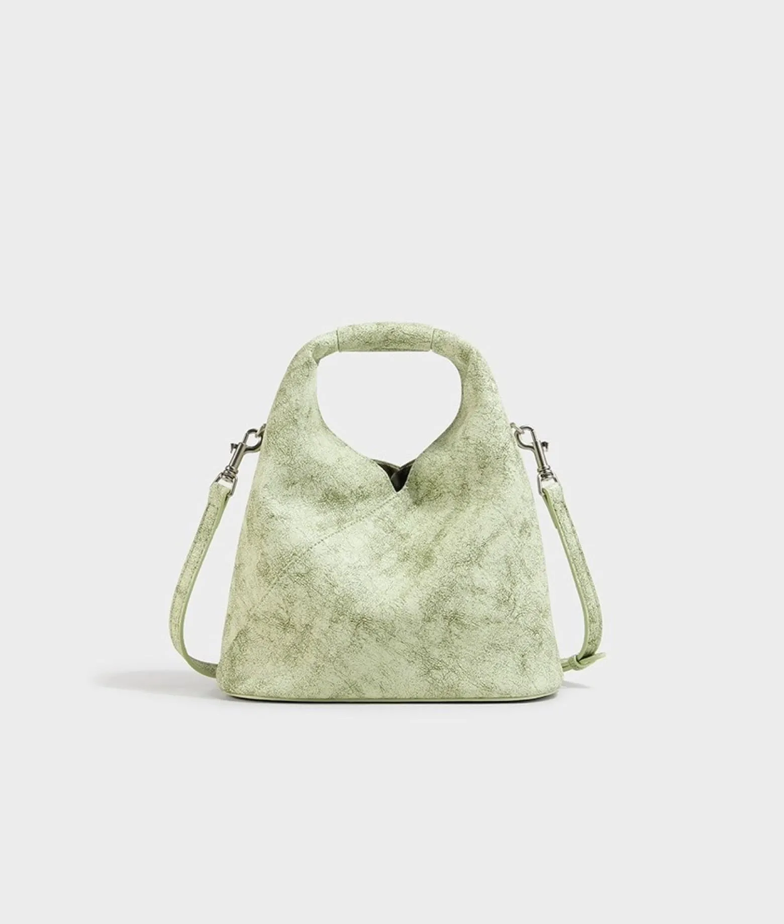 MOSS TRACE bucket crossbody bag