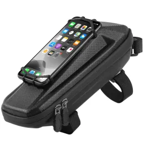 Multifunctional Bicycle Bag With Phone Holder Front Frame Top Tube Bag Waterproof MTB Bike Bag Cycling Accessories