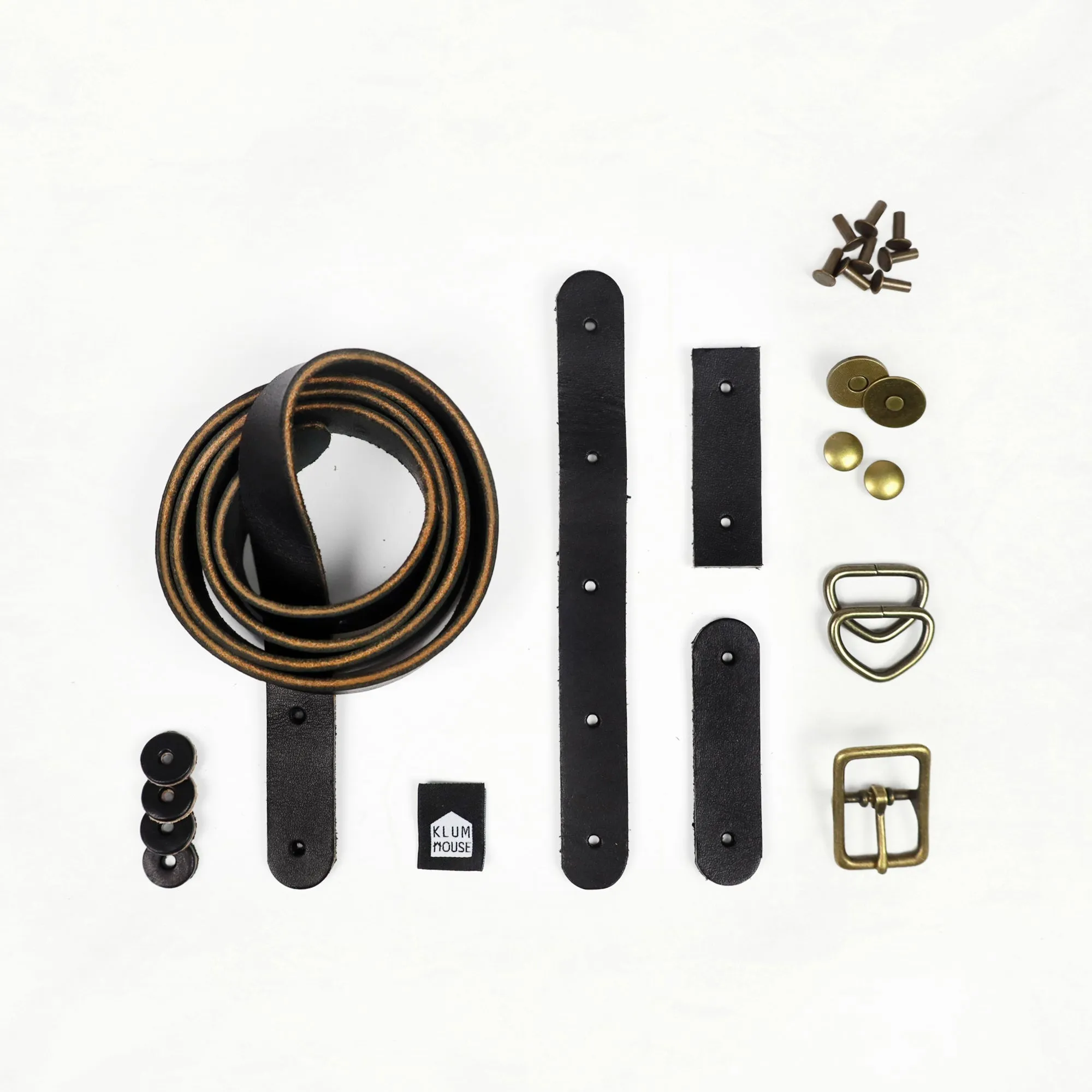 Naito - Black Leather   Hardware Kit