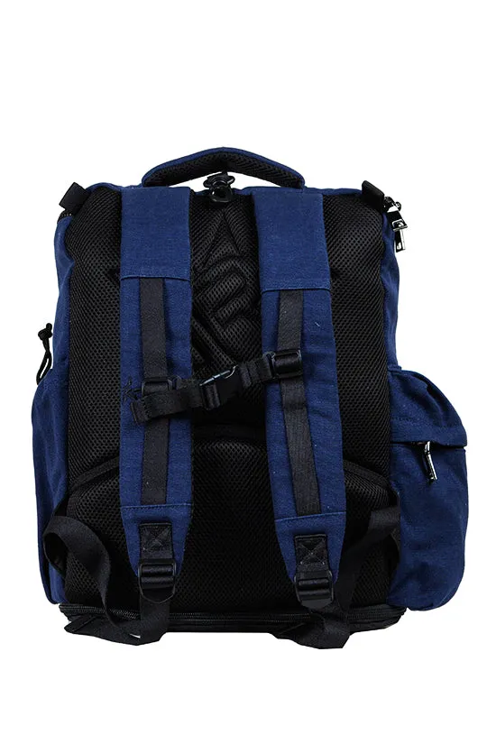 Navy Blue Rebel Hero Plus Backpack