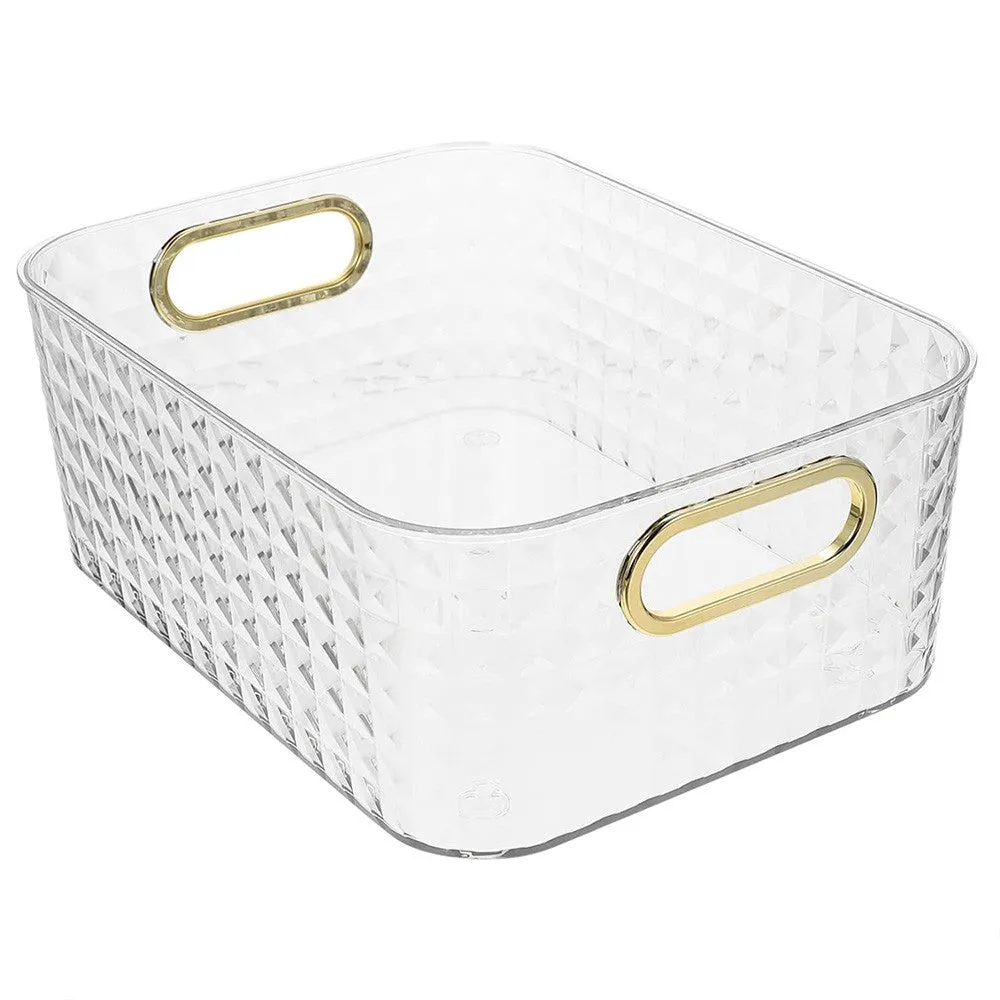 (Net) Multi-Purpose Plastic Bin Organizer Container - Your Ultimate Solution for Neat and Tidy Spaces