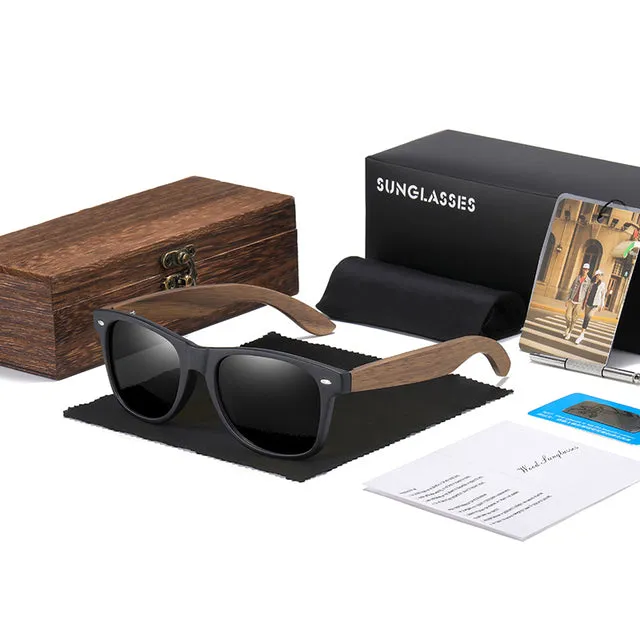 NORTH SUNGLASSES - POLARIZED WOODEN SUNGLASSES