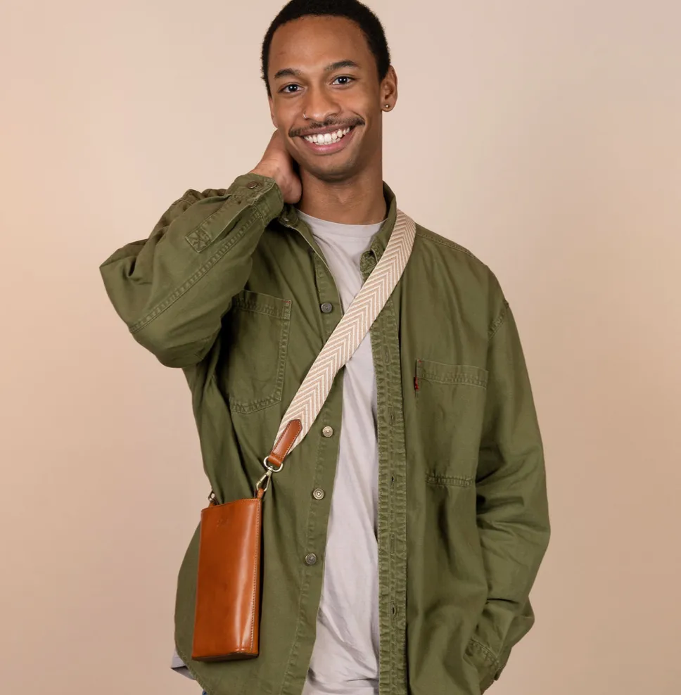 O My Bag - Charlie Phone Bag Cognac