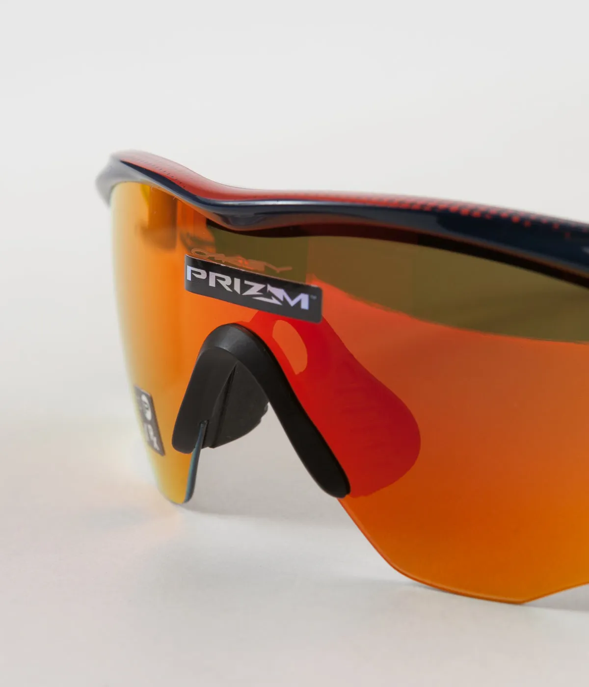 Oakley M2 Frame XL Snapback Collection Sunglasses - Navy / Prizm Ruby