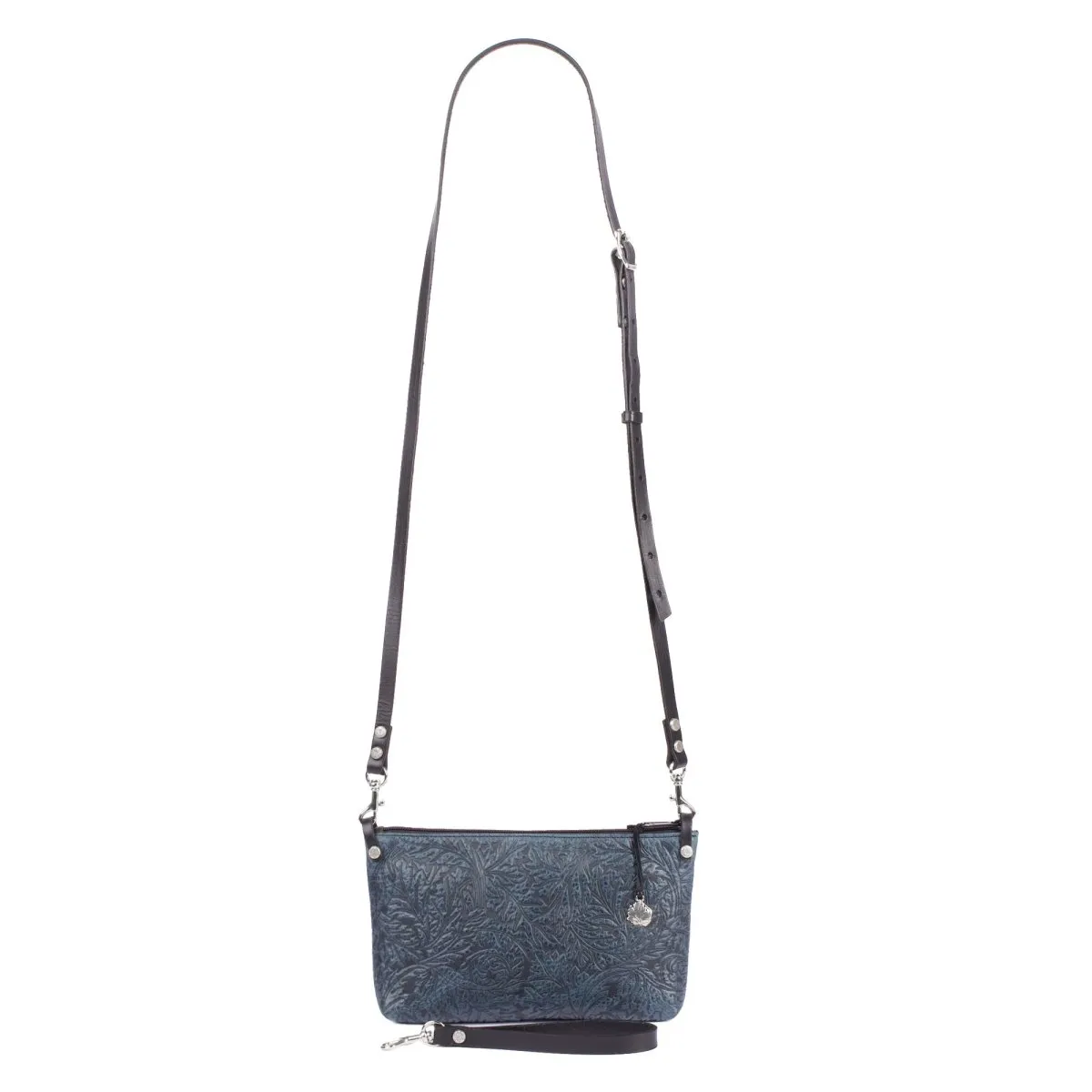 Paula Crossbody / Wristlet, Acanthus Leaf Adventure