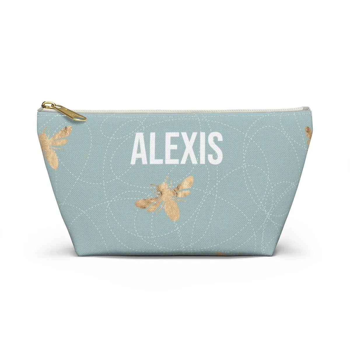 Personalized Bee Pencil Pouch