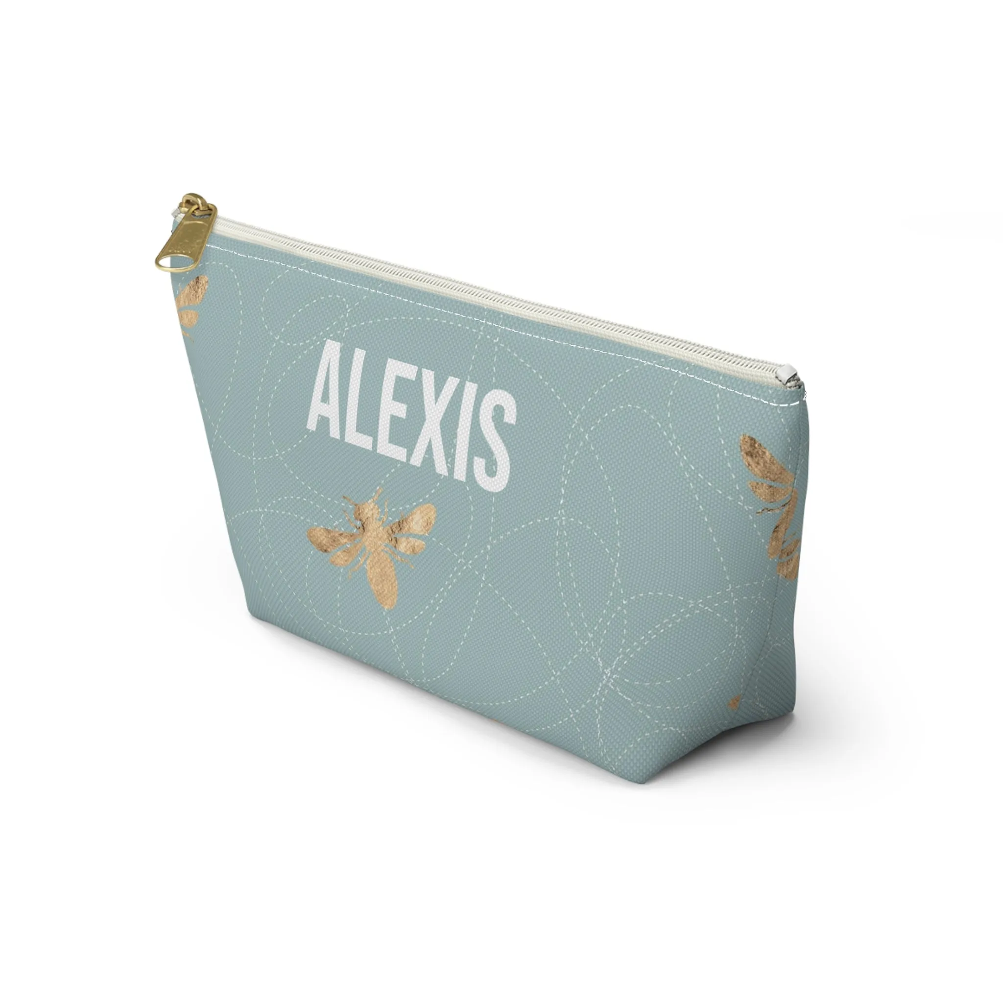 Personalized Bee Pencil Pouch