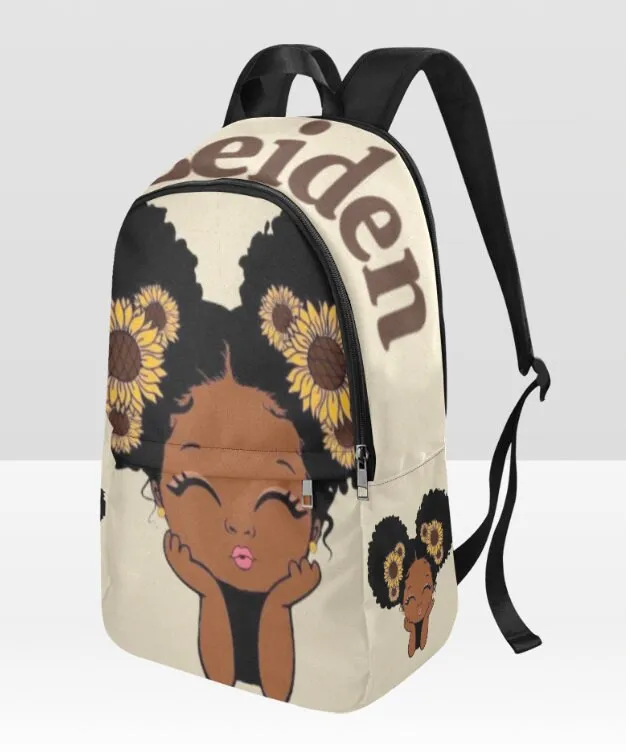 Personalized Sunflower Beauty Back Pack