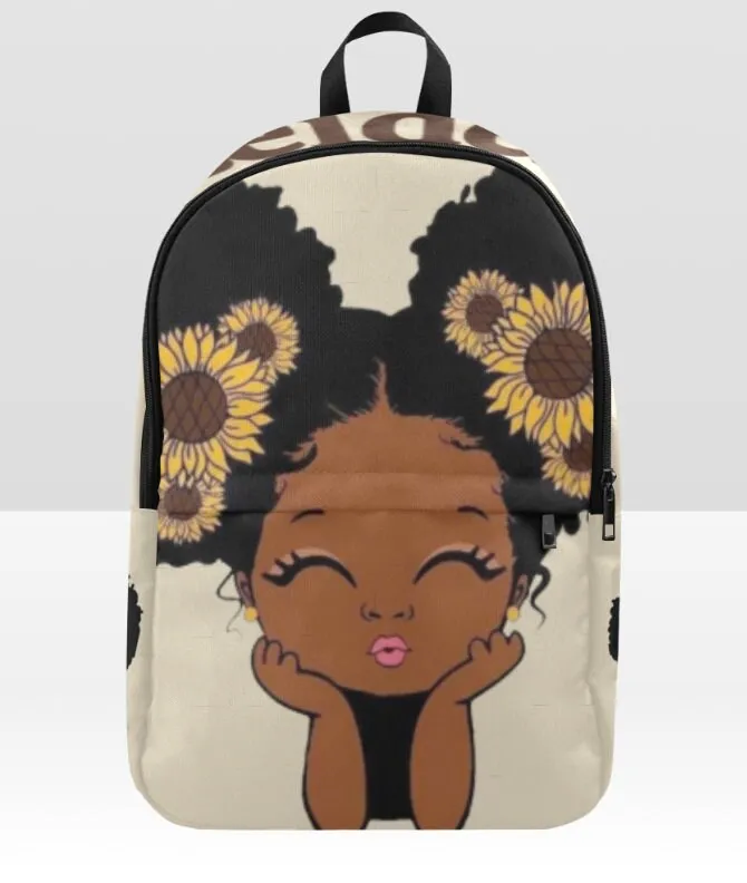 Personalized Sunflower Beauty Back Pack