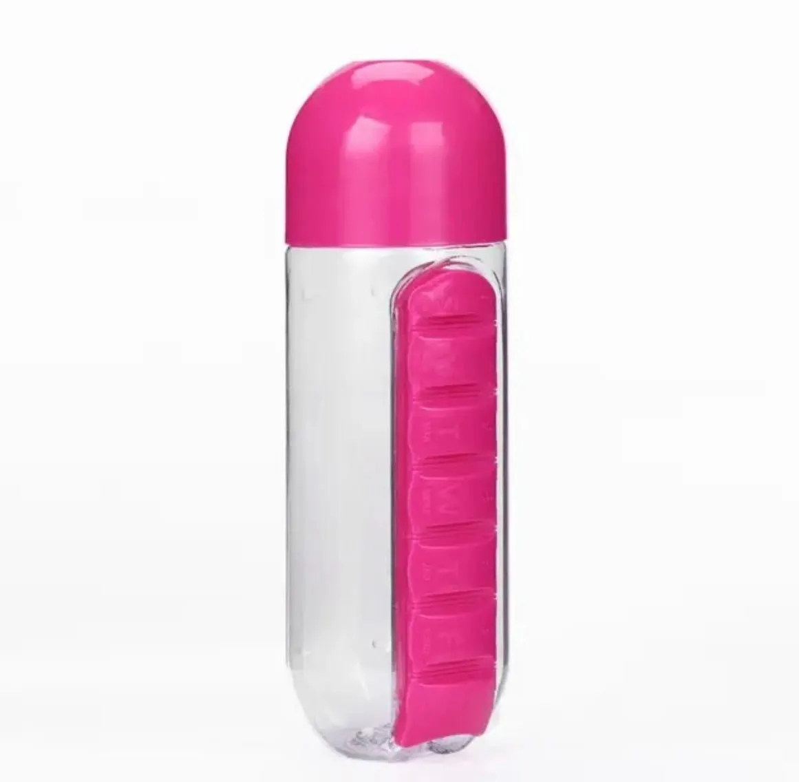 Pill Organizer Water Bottle