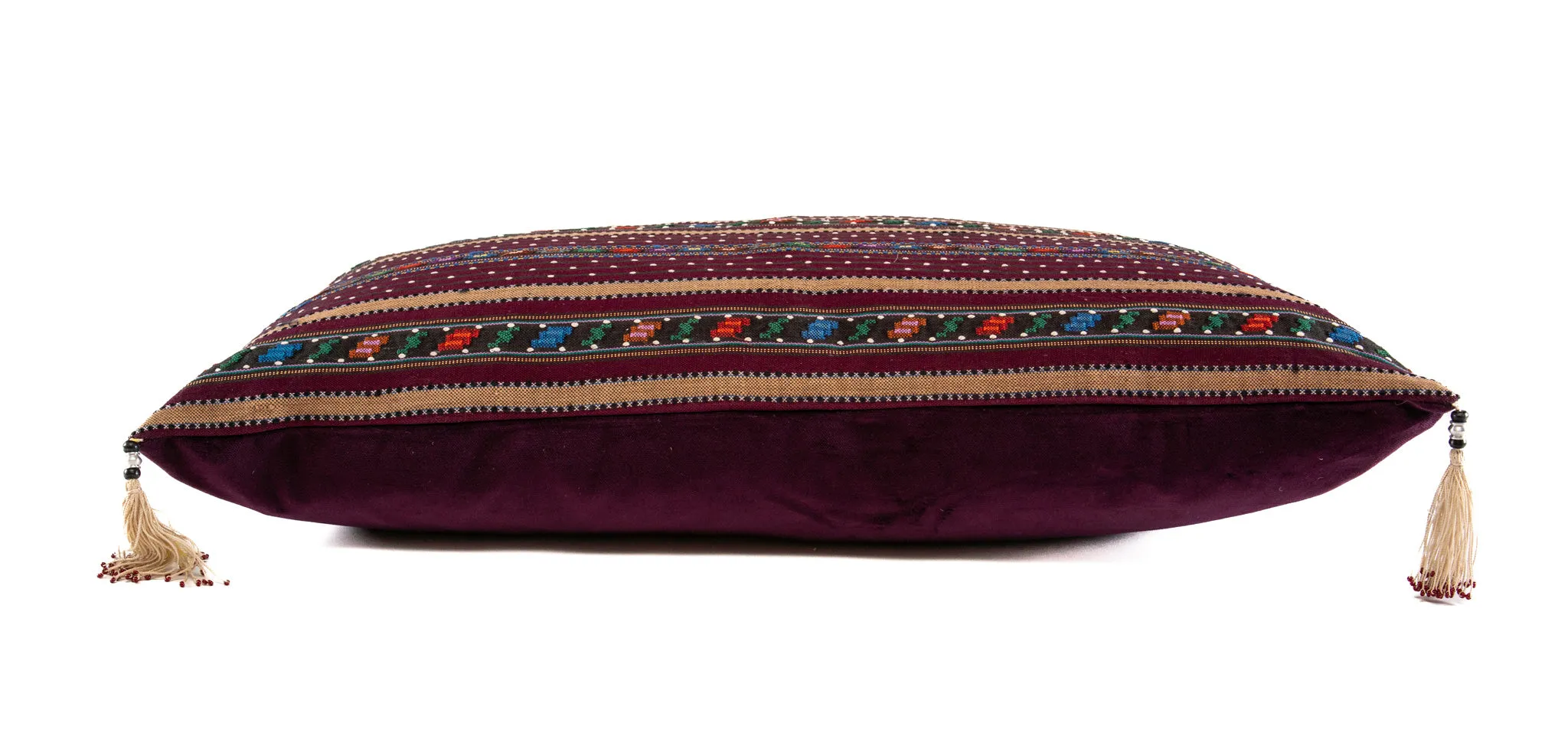 Pillow: Artifact textile, handwoven in Romania - P410