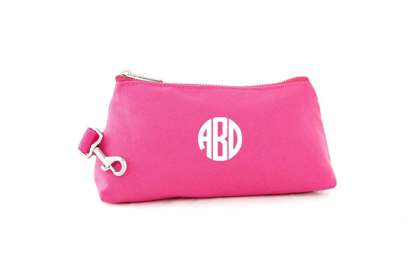 Pink Canvas LUXE Bag with monogram