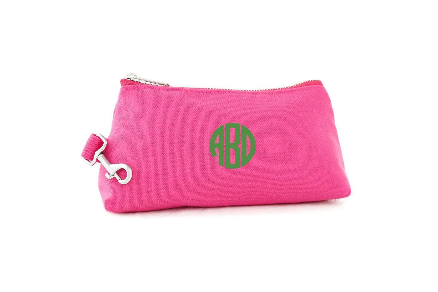 Pink Canvas LUXE Bag with monogram