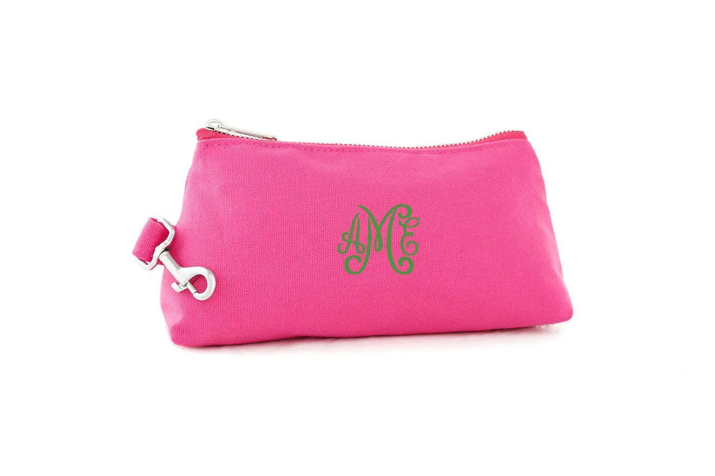 Pink Canvas LUXE Bag with monogram