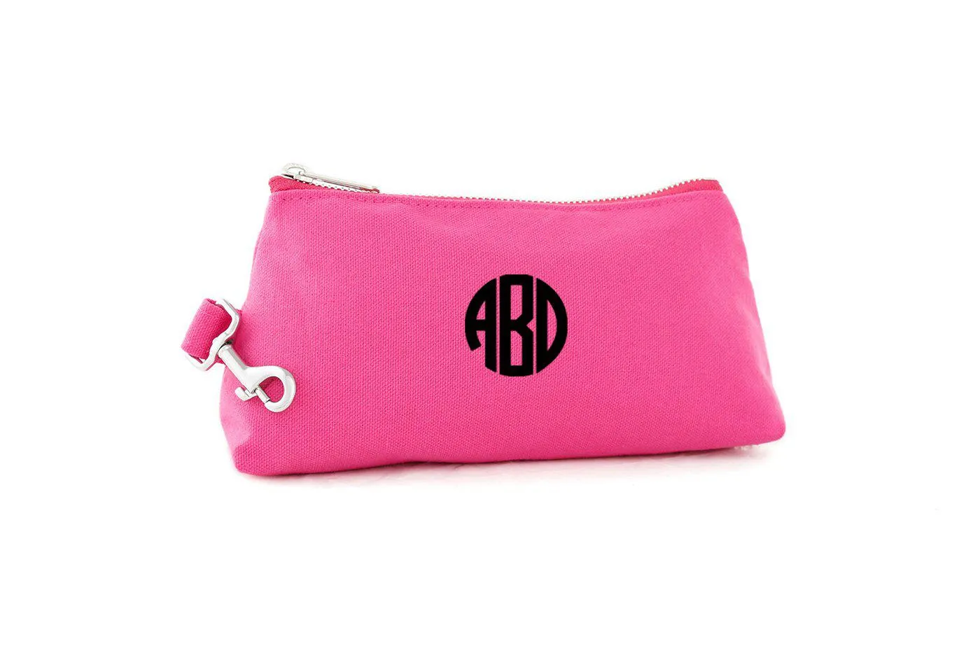 Pink Canvas LUXE Bag with monogram