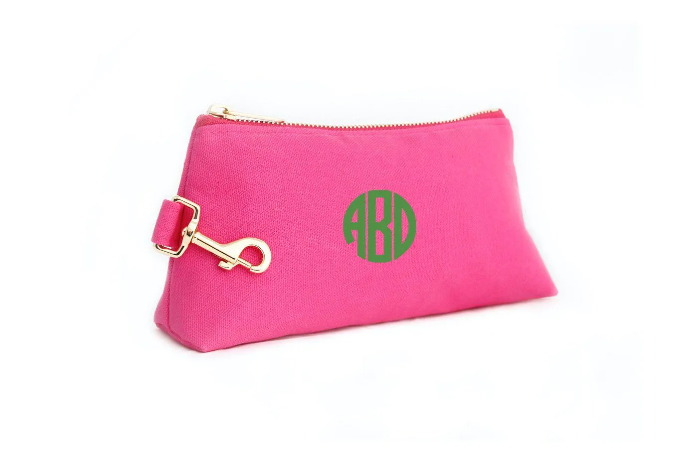 Pink Canvas LUXE Bag with monogram