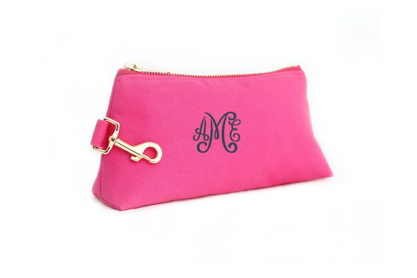 Pink Canvas LUXE Bag with monogram