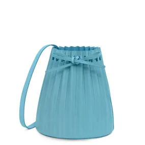 Pleated Bucket Bag - Laguna