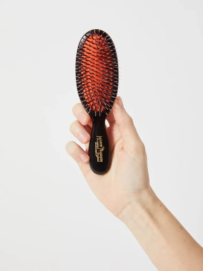 Pocket Mixture Bristle Nylon Hair Brush