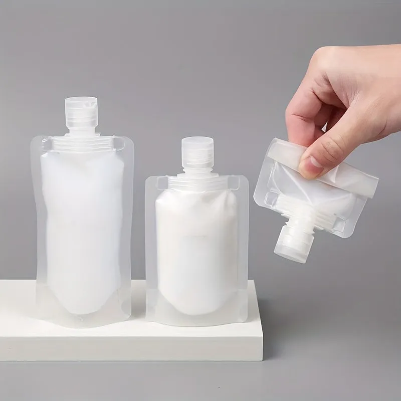 Portable Travel Dispenser Bag for Hand Sanitizer and Toiletries