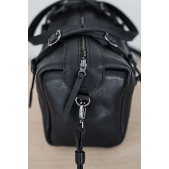 Premium Leather Priscilla Handbag 2.1  Black