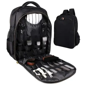 Professional Hairstylist Portable Clippers & Tools Organizer Backpack