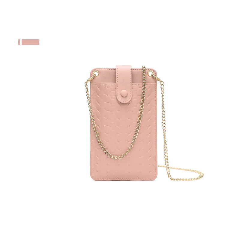 PU Leather Multi-Purpose Crossbody Cell Phone Bag For Women Girls