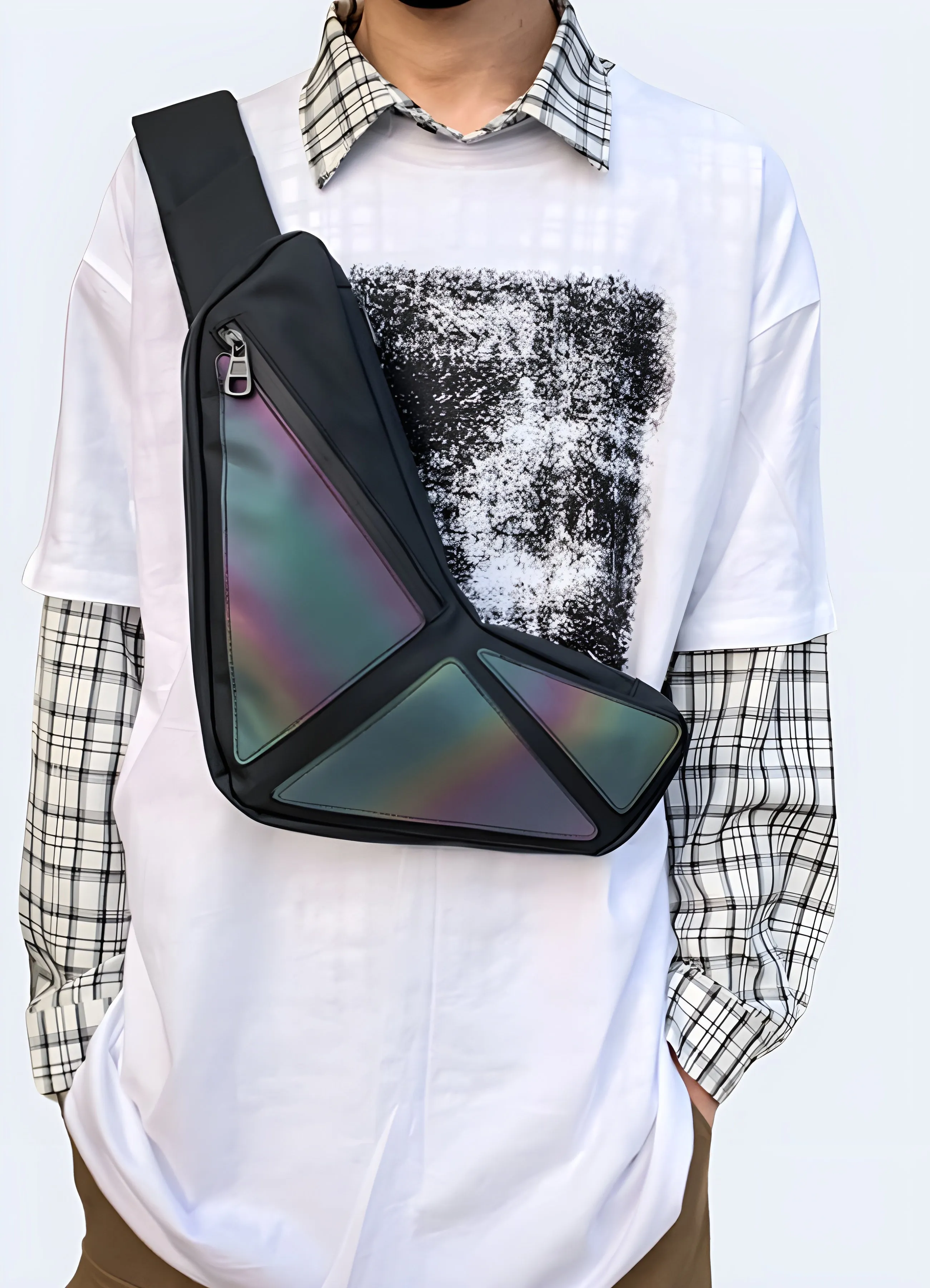 Reflective Sling Bag