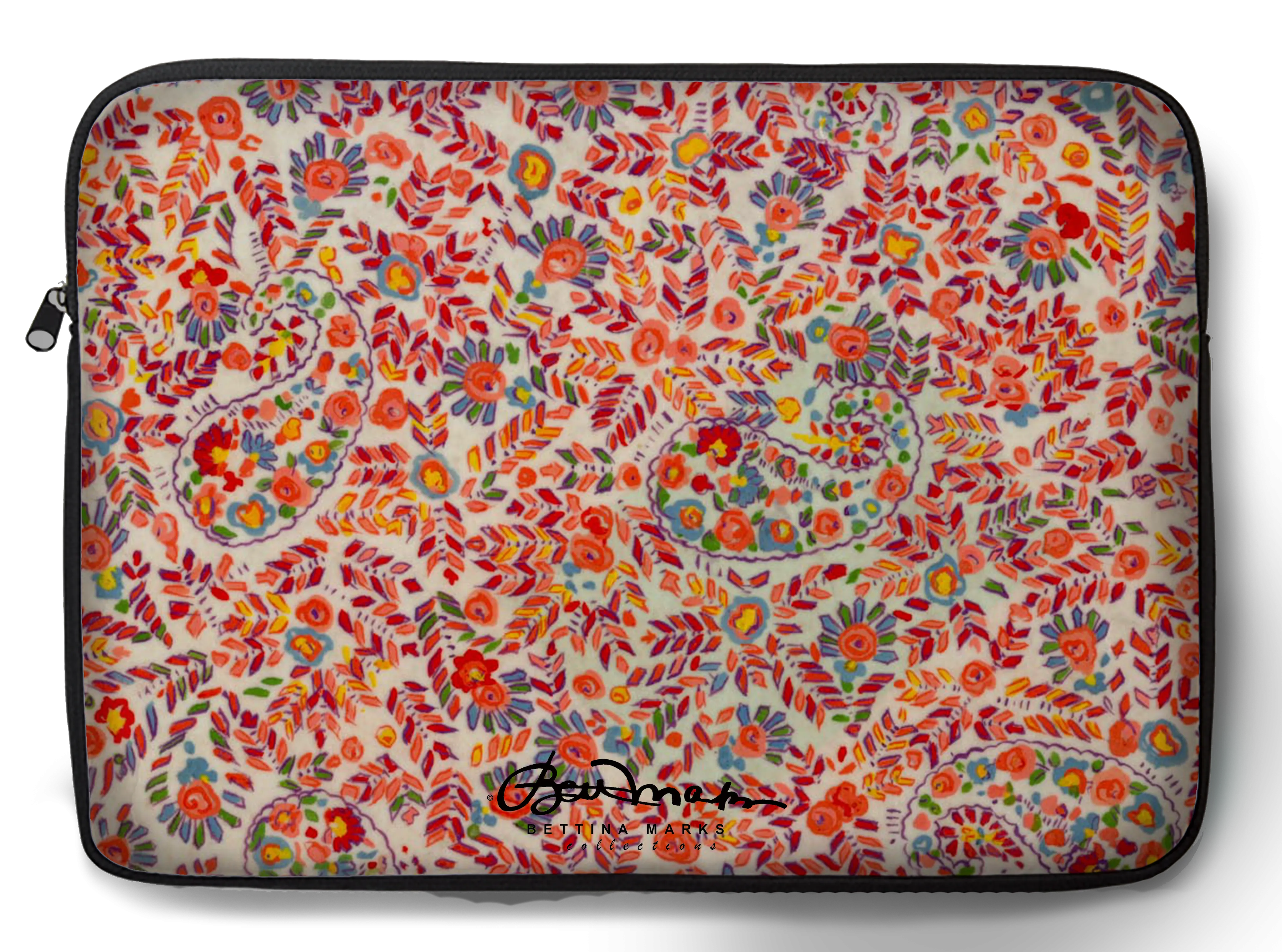 Retro Paisley Laptop Sleeve