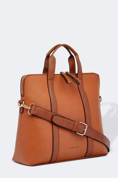 RHODES LAPTOP BAG TAN