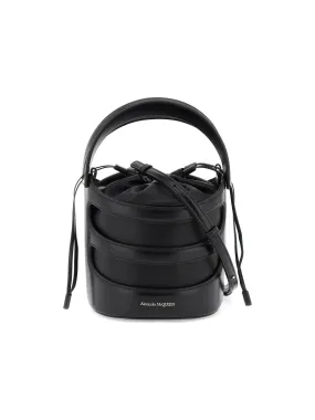 Rise Structured Leather Bucket Bag