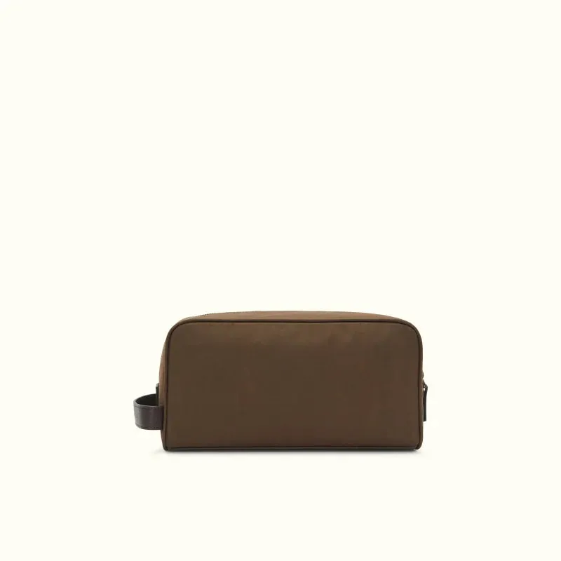 R.M.Williams - Hawkesbury Washbag - Dark Brown