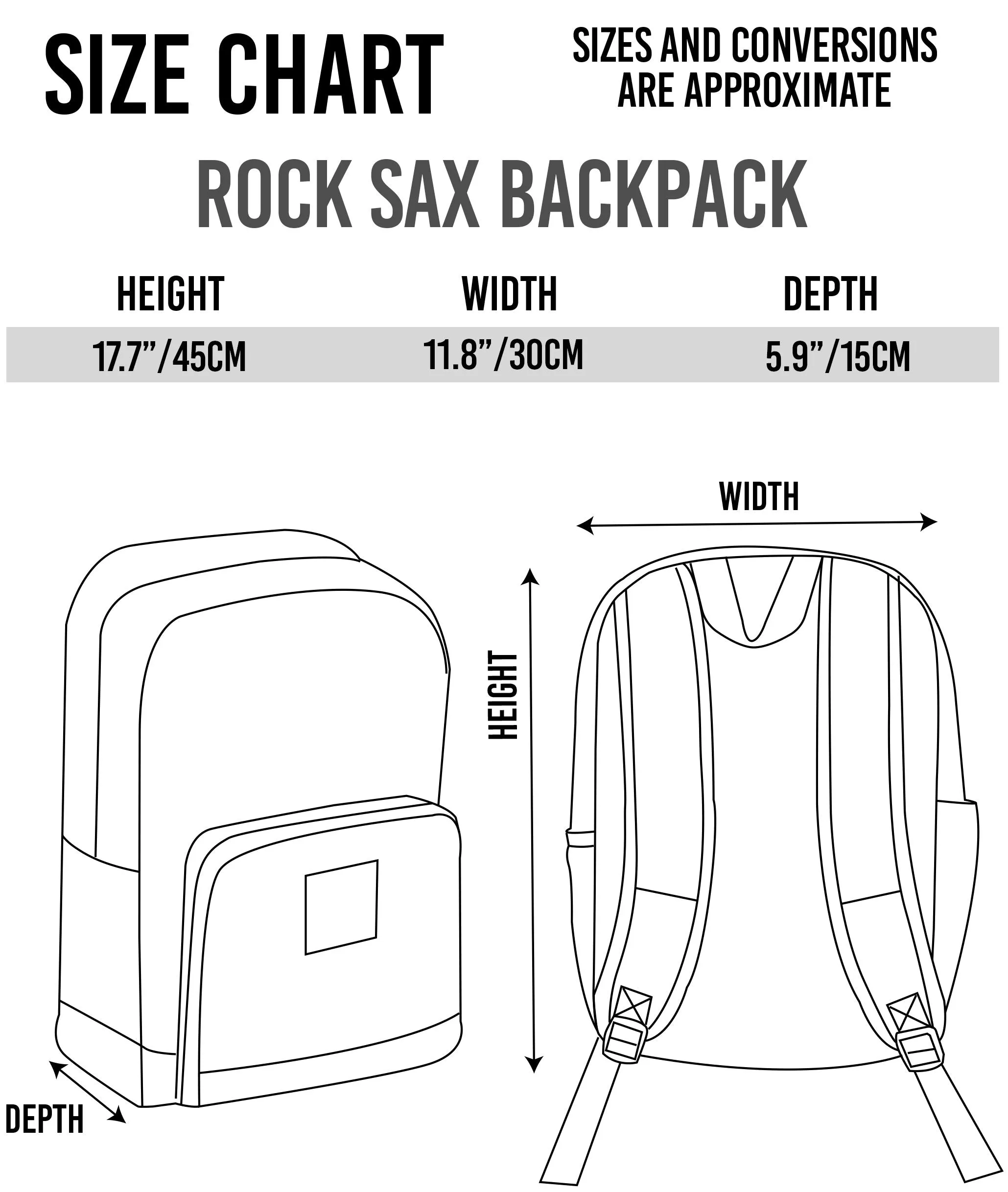 Rock Sax Bring Me The Horizon Hand Backpack