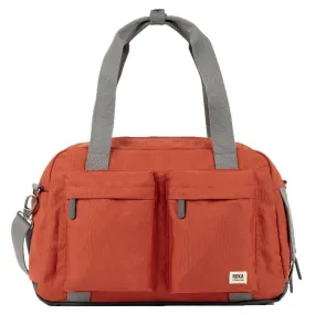 Roka Gatwick Small Recycled Canvas Duffle Bag - Roobios Red