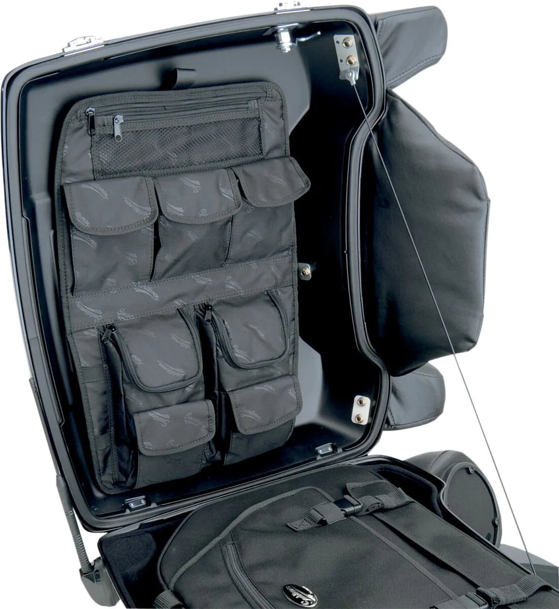 Saddlemen Tour Pack Lid Organizer Black