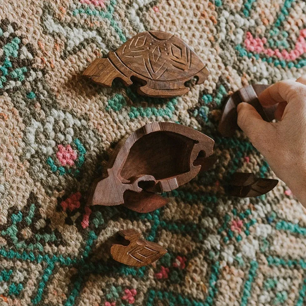 Sea Turtle Puzzle Box