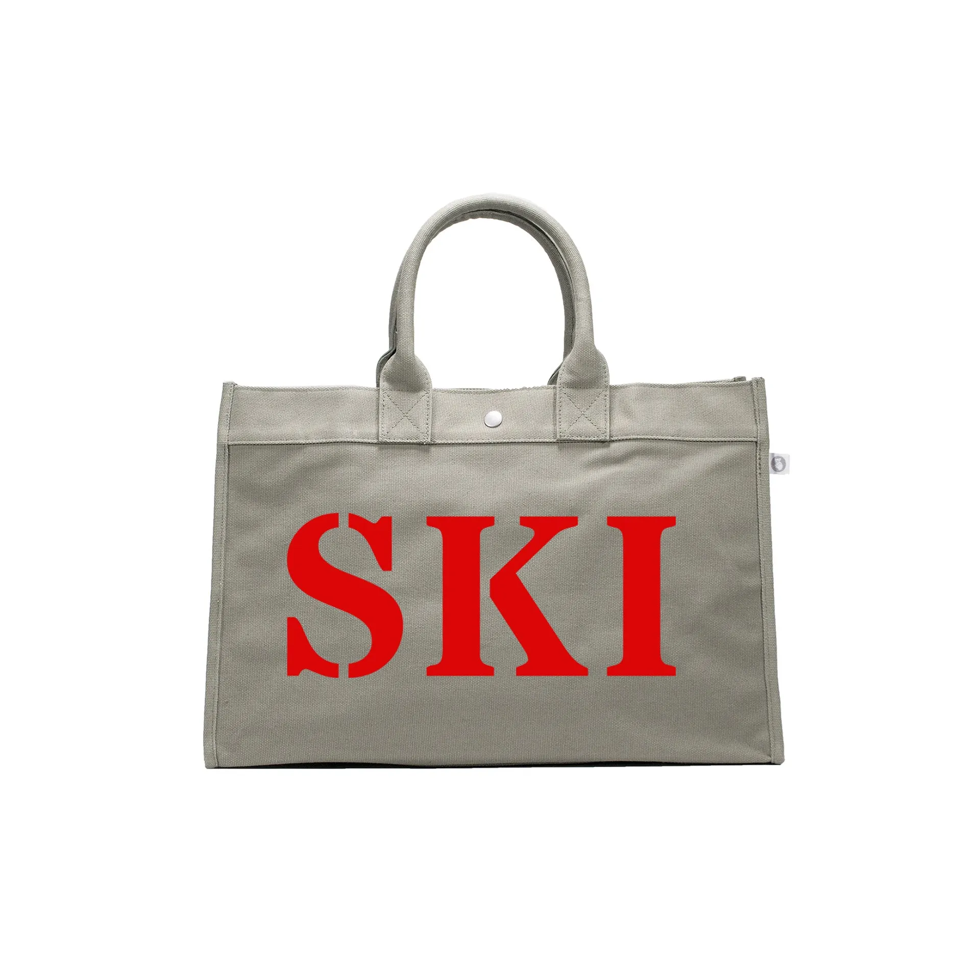 SKI Collection: East West Bag Olive with Red Matte SKI