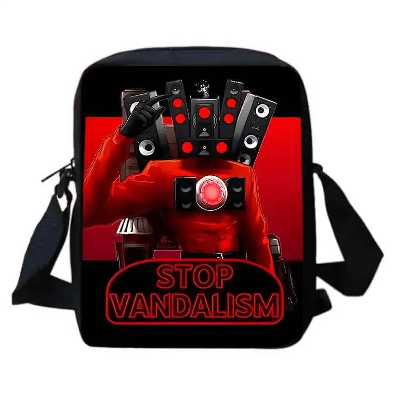 Skibidi Custom Backpack Set