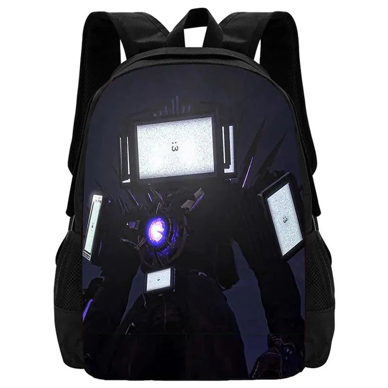 Skibidi Custom Backpack Set