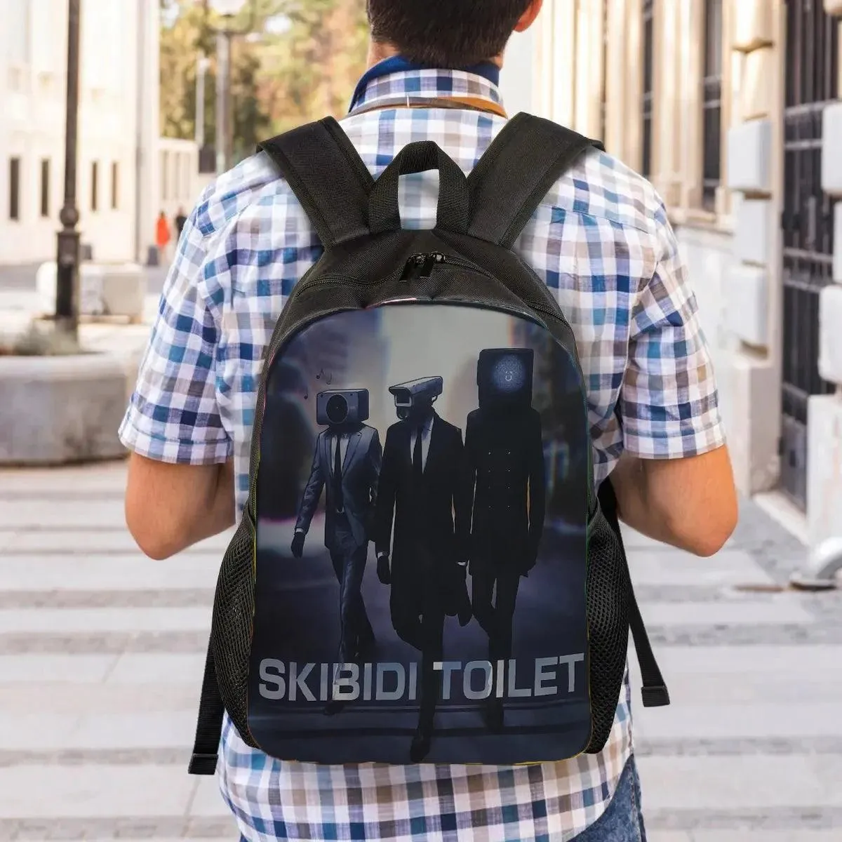 Skibidi Custom Backpack Set