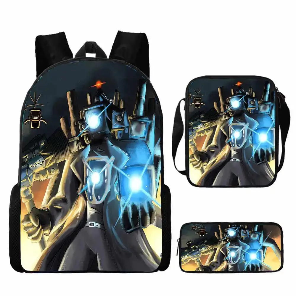 Skibidi Custom Backpack Set