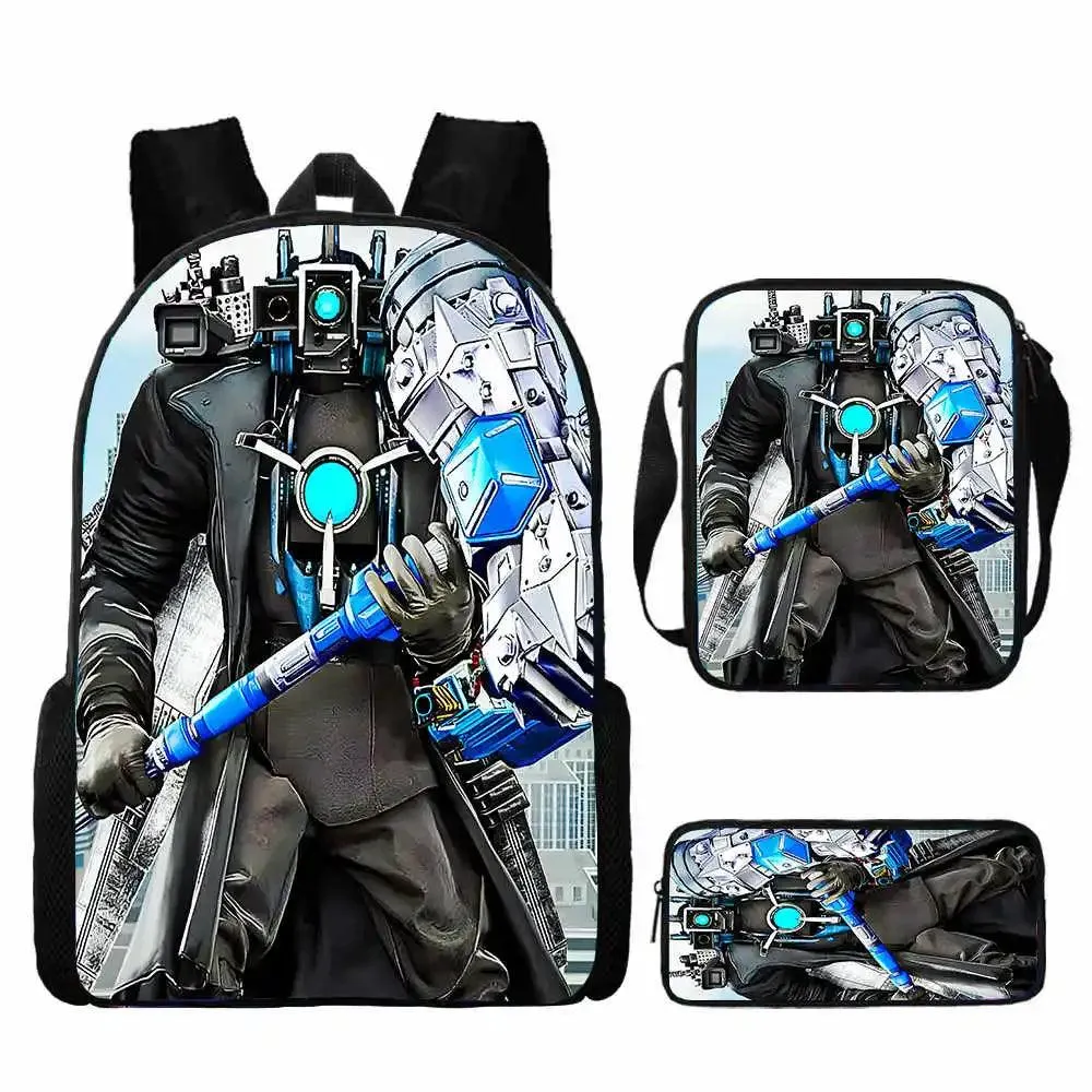 Skibidi Custom Backpack Set